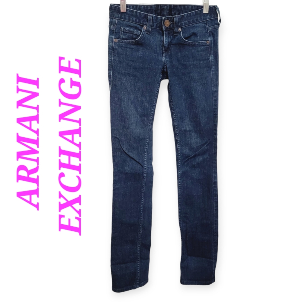 ARMANI EXCHANGE Petite Low rise skinny jeans
